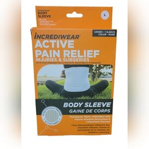 Incrediwear Body Sleeve Unisex L Nude Medical Support Injuries Surgeries Brace